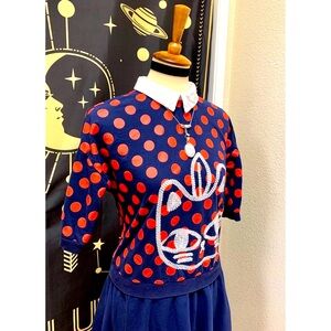 🌈 Amazing embellished cat dress